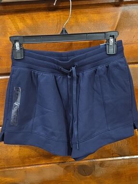 DSG Navy Drawstring Athletic Shorts with Side Pocket
